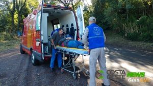 Acidente em Santa Helena deixa quatro pessoas feridas