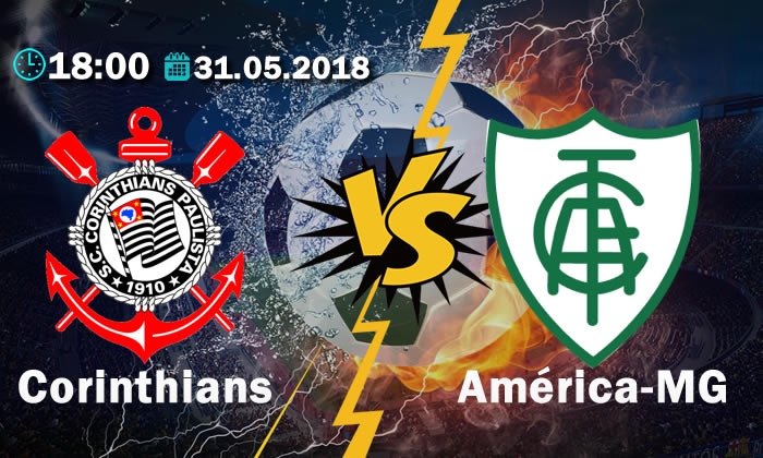 Corinthians vs América-MG - Rodada 8