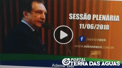 Deputado Ademir Bier faz duro discurso na Assembléia sobre cassação de Copatti