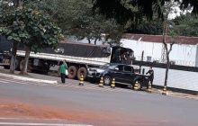 Santa Helena: Cerca de duas toneladas de maconha apreendidas são retiradas do caminhão