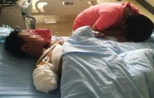 Mãe pede ajuda em UPA após criança ter braço arrancado por centrífuga de roupa