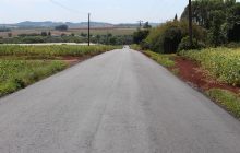 Município de Itaipulândia conta com mais uma estrada recuperada com pavimentação asfáltica