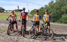 Campeão brasileiro na modalidade de ciclismo visita pista de treinamentos em Santa Helena