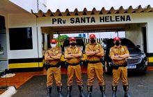 (VÍDEO) Comandante da PRE no Paraná faz visita de inspeção no Posto de Santa Helena