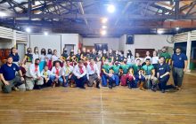 Alunos do Grupo Folclórico do Departamento de Cultura de Itaipulândia participam de encontro em Foz do Iguaçu