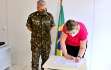Prefeita Cleide Prates é empossada Presidente da Junta do Serviço Militar