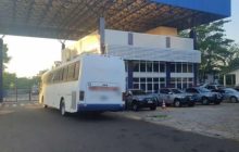 Ônibus que transportava mercadorias irregulares com destino à São Paulo é retido