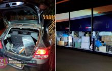 Matelândia e Céu Azul: PM e BPFRON apreendem veículo e ônibus com contrabando