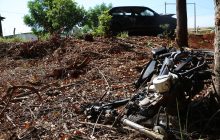 Grave acidente entre veículo e motocicleta deixa duas jovens gravemente feridas em Itaipulândia; Elas voltavam da faculdade