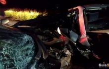 Grave acidente deixa cinco feridos na PR 497 em São Miguel do Iguaçu