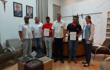 Assinadas ordens de serviço para instalação de seis abastecedores comunitários no interior do município de Entre Rios do Oeste