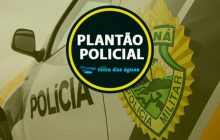 Duas jovens ficaram feridas após capotamento de veículo em São José das Palmeiras
