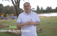 ELEIÇÕES: Prefeito Zado pede paz, tranquilidade e voto consciente, a população de Santa Helena; Assista o vídeo