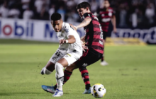 Ângelo, do Santos, é prioridade no Flamengo para a sequência pós-Mundial