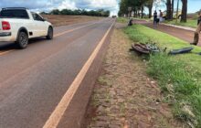 Acidente entre motos é registrado em Serranópolis do Iguaçu