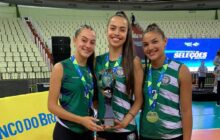 Santa-helenenses são vice-campeãs brasileiras de voleibol na divisão especial