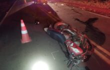 Motociclista sofre ferimentos graves em acidente na PR-317 em Toledo