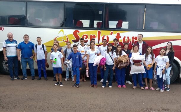 Jovens entrerrienses representam o município na 69ª edição dos Jogos Escolares do Paraná
