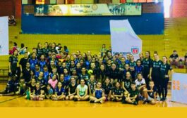 2º Festival das Escolinhas de Voleibol em Santa Helena envolve mais de 80 crianças