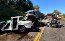 TRAGÉDIA: Quatro pessoas morrem em grave acidente entre Marechal e Mercedes