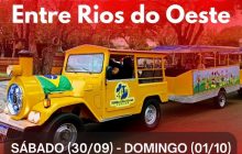 Trenzinho da Alegria estará em Entre Rios do Oeste no sábado (30) e domingo (01)