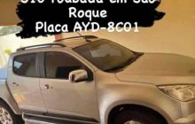 Camionete é furtada no Distrito de São Roque, interior de Santa Helena
