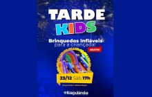 Neste sábado (23), tem a Tarde Kids em Itaipulândia