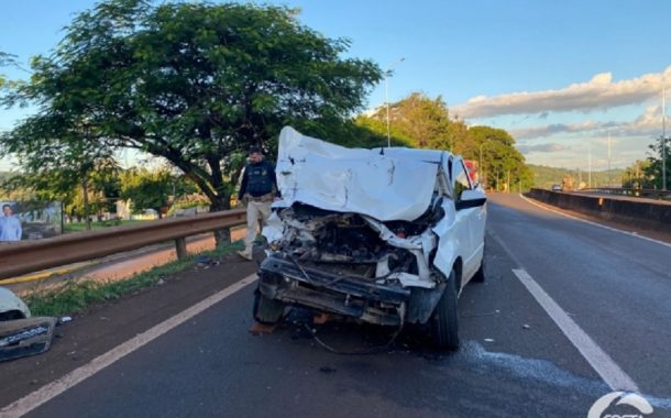Bebê morre após grave acidente na BR-277 em São Miguel do Iguaçu