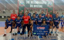 Seleção Masculina Veterano de Futsal de Santa Helena estreou no Regionalito de Missal com derrota