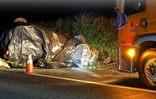 Noite trágica: veículo invade pista contrária e causa morte na BR-373