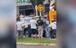 VÍDEO: Assaltante foge com caminhonete roubada no Paraná e se envolve em acidente