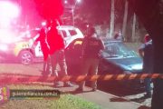 VÍDEO: Homem é morto a tiros dentro do carro no Bairro Parque Independência, em Medianeira