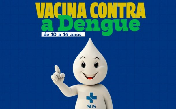 Vacina contra a dengue já está disponível no centro de saúde de Entre Rios do Oeste